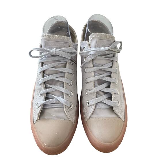 Converse Chuck Taylor Patent Leather Gum Sole Sneaker Fairy Grunge Streetwear - Picture 6 of 10